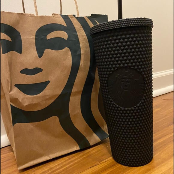 Starbucks Studded Black Matte Tumbler
